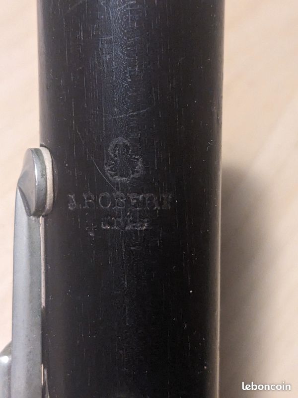 Clarinette A. Robert Si bémol en bois (image 1)