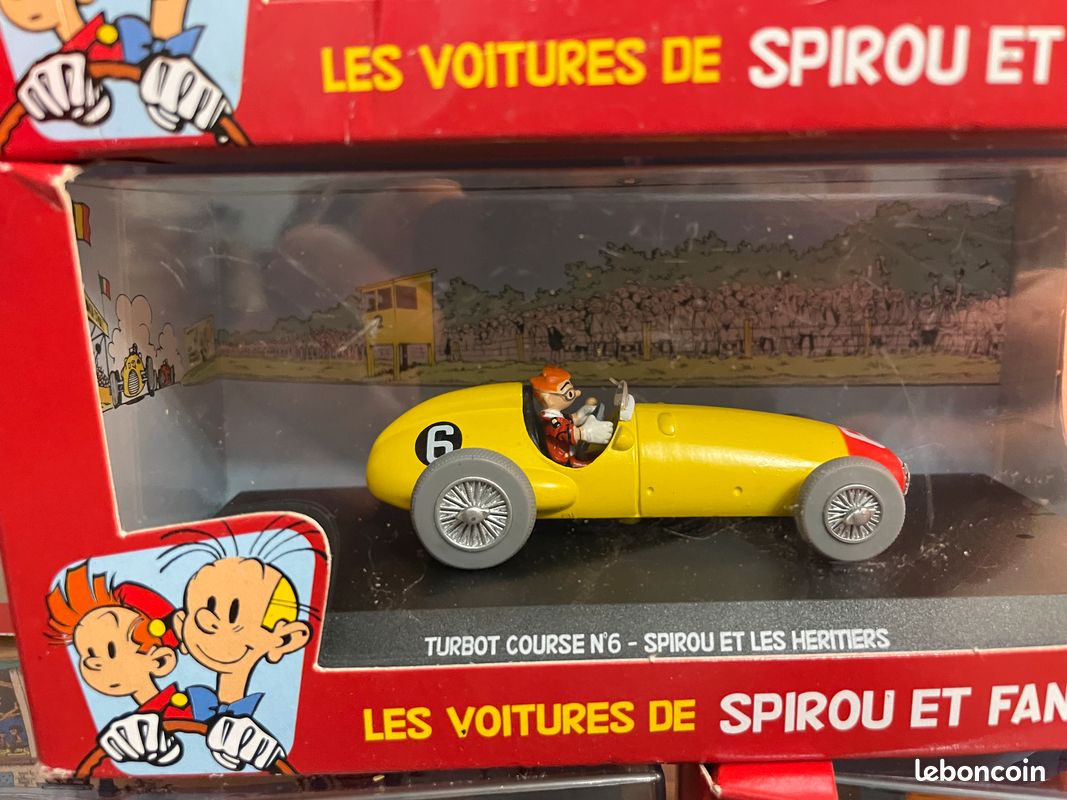 15 Figurines voitures personnages Spirou (image 10)