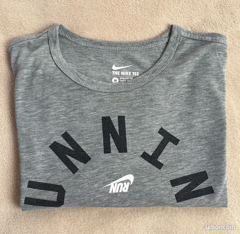 T-shirt gris pour homme | Nike | Taille M (image 6)