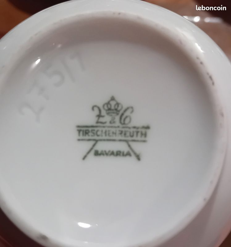 Service a vaisselle porcelaine bavaria tirschenreuth (image 2)