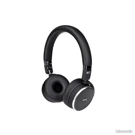 中古】AKG N60NC ヘッドホン 密閉型/ノイズキャンセリング ブラック  