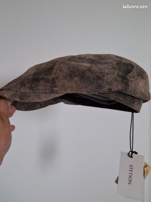 Casquette cuir stetson (image 1)