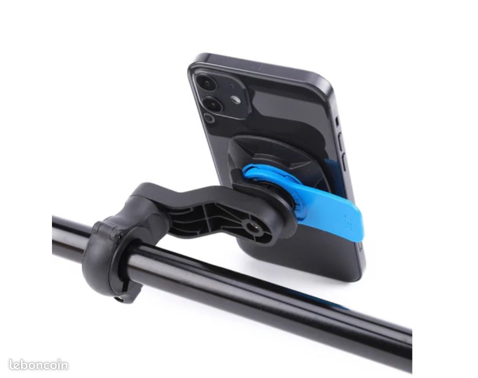 Pack Support Guidon (moto) + Amortisseur de Vibration + Chargeur sans fil USB Quad Lock