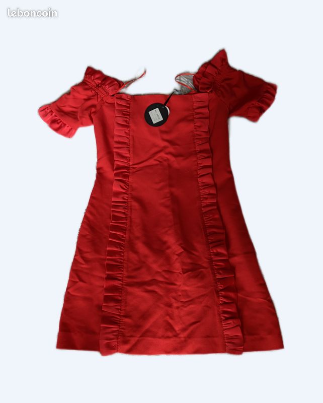 Robe chic Lunatic Italia rouge - taille S (image 1)