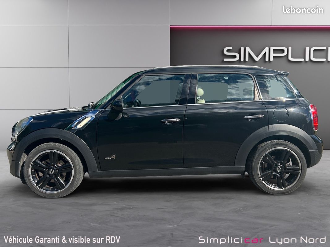 MINI MINI COUNTRYMAN COOPER D 112 ALL4 PACK RED HOT CHILI toit ouvrant panoramique 112Ch Garantie 12 mois (image 8)