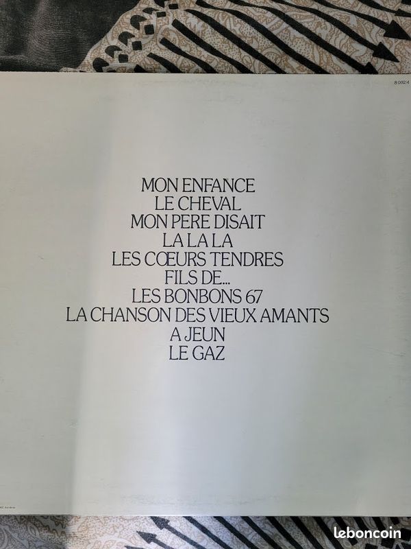 Coffret Brel 7 disques 33T avec pochettes (image 7)