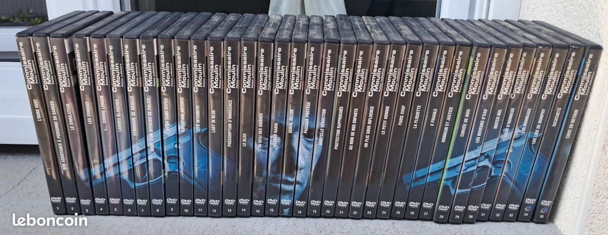 [Réservé AndréCitroën] Lot DVD - Seagal + Comimssaire Moulin (image 1)