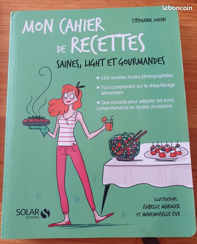 Mon cahier de recettes saines, light et gourmandes (image 1)