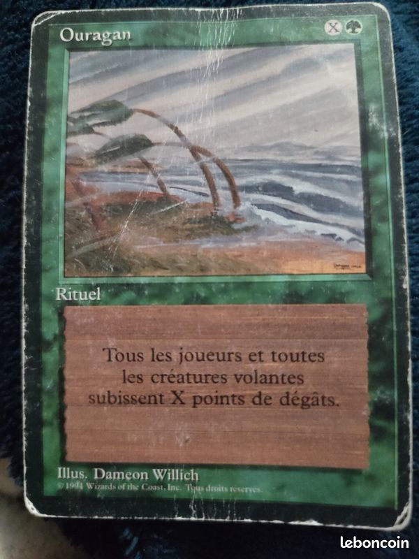 mtg hurricane card Hurricane [Fourth Edition (Foreign Black Border)]