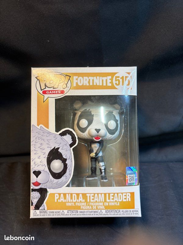 Figurine pop Fortnite Panda team leader n515 (image 1)