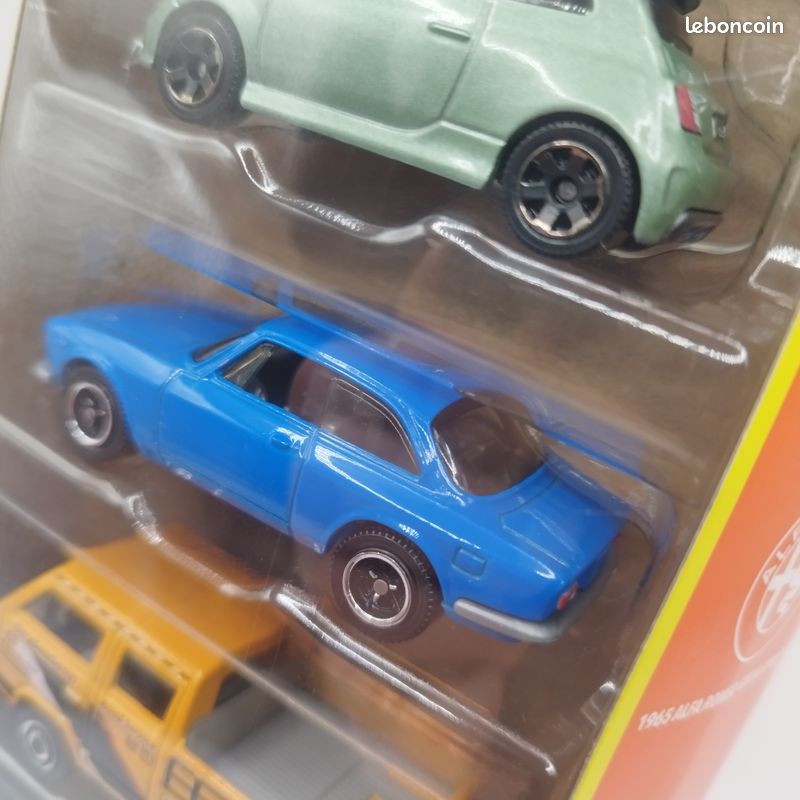 Matchbox 1/64 Pack 5 Voitures - Autobahn Express V - Porsche 911 GT3 - Fiat 500 - Neuf (image 13)