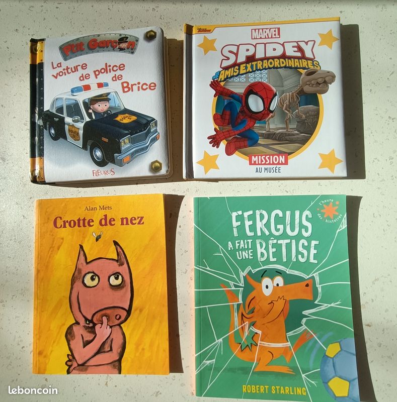 Livres enfants à 2 le livre (image 1)