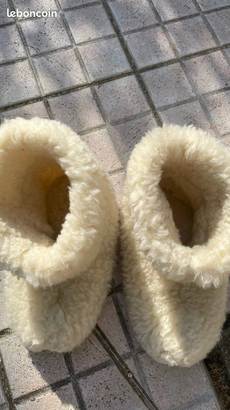 Chaussons 100% laines 41 42 (image 3)