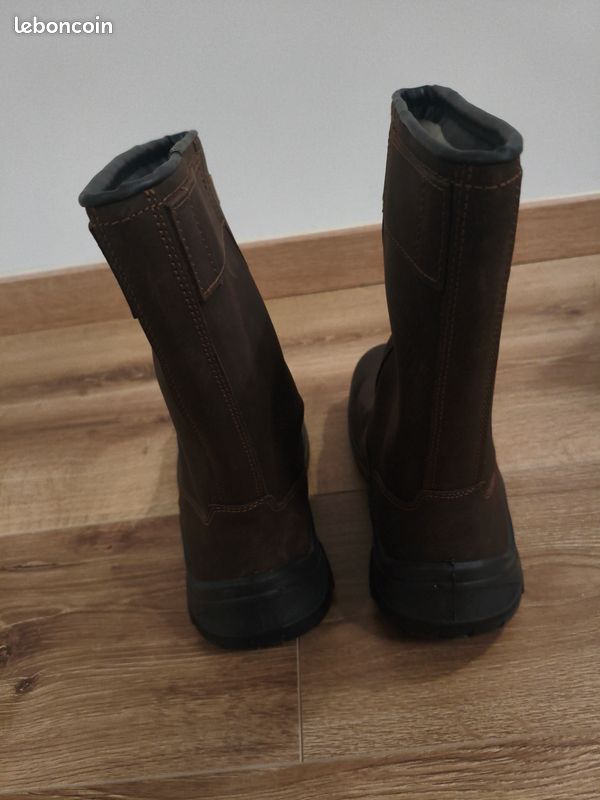Paire de bottes chaussures sécurité fourrées honeywell bacou silvex s3 ci src (image 5)