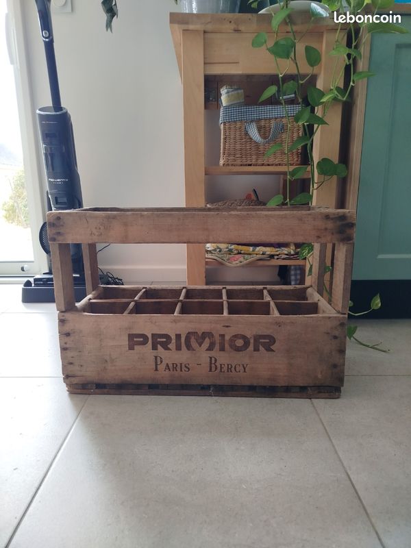Caisse à bouteilles en bois primior (image 2)