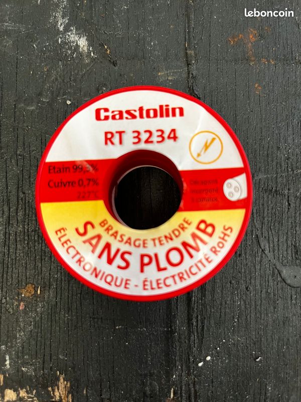 Brasure argent CASTOLIN 1802 - Bricolage