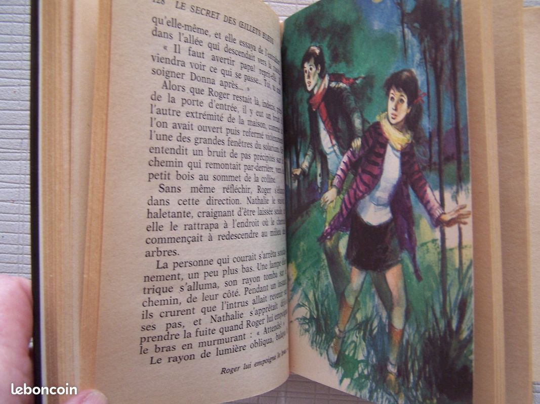 Le secret des oeillets bleus, Mary Jane, Bibliothèque rose 1975 (image 5)