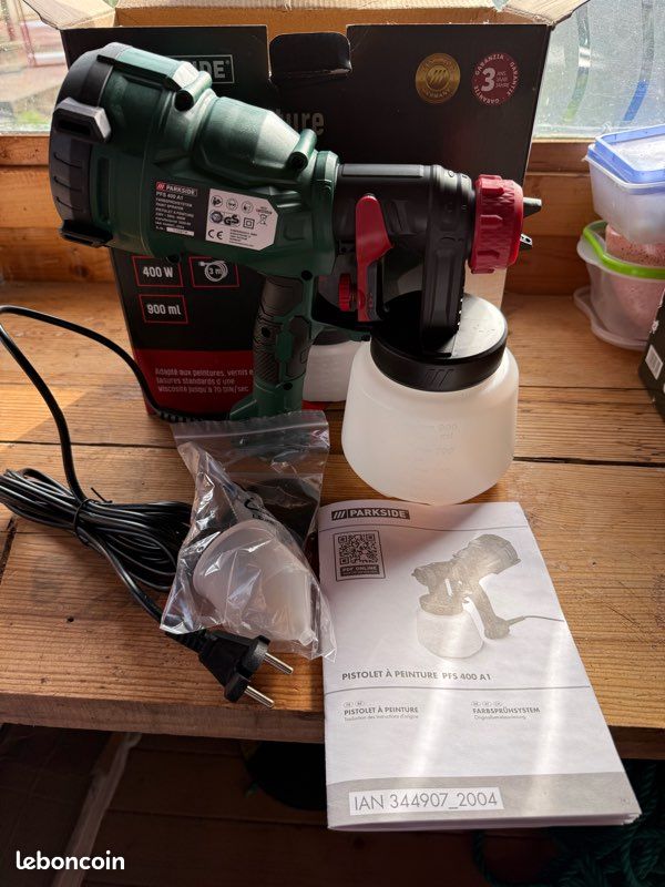 Parkside Pfs 400 A1 Cordless Paint Sprayer Parkside Pfs 400 A1 Parkside W  Pistolety Malarskie Największy Wybór