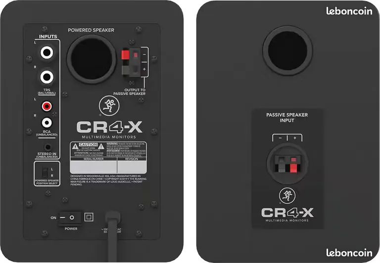 Enceinte Monitoring Mackie CR4 X (image 3)