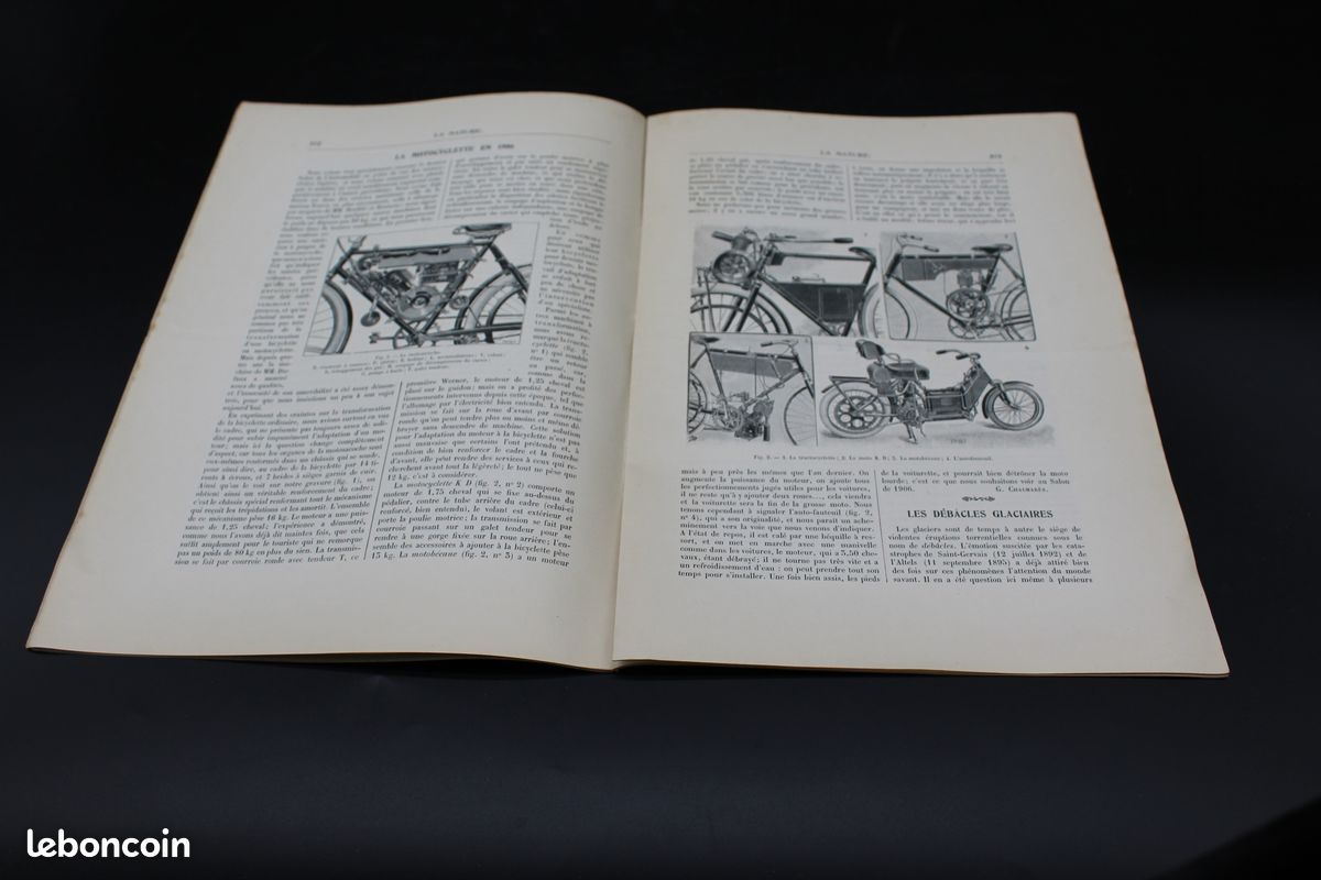 Ancien magazine la nature revue des sciences 1906 (image 5)