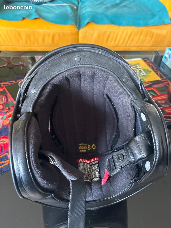 Casque jet vintage Shoei (image 3)