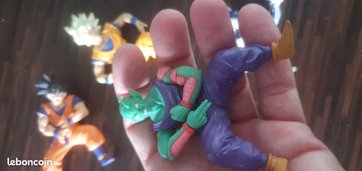 Lot de 6 figurines dragon ball dbz bandai gashapon semi articulées (image 8)