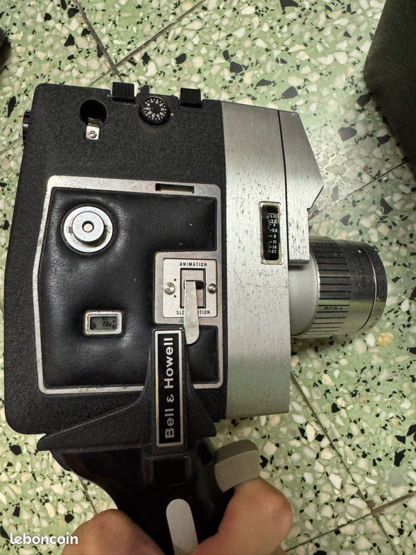 Caméra Vintage Bell & Howell Optronic Eye - Avec Boîte Et Manuel - Pour Collection