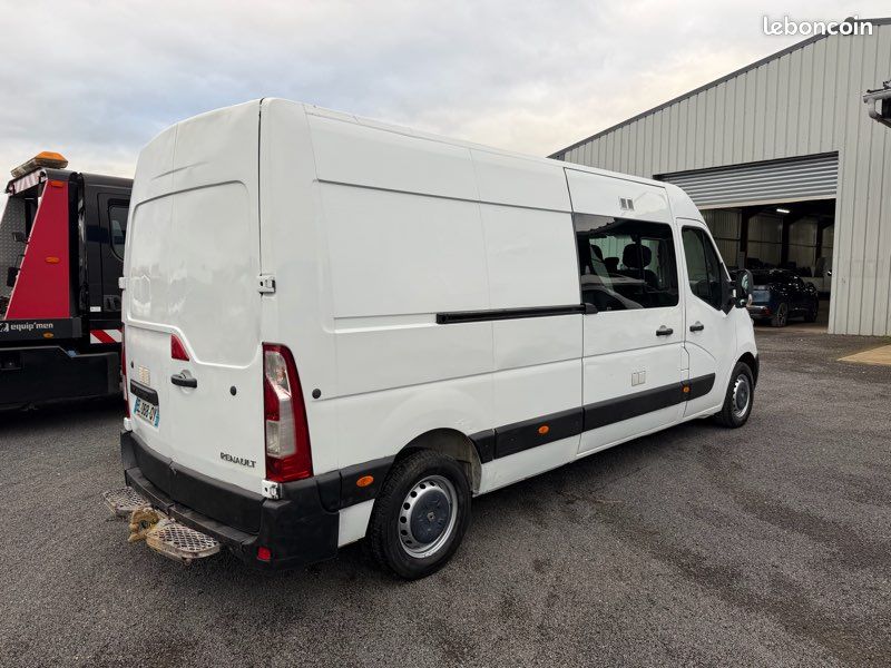 Renault master 2.3 dci 130 ch l3h2 7 places cabine approfondie tva récupérable (image 4)