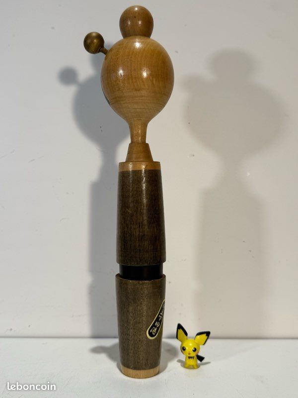 Poupée Kokeshi créative vintage par Miyashita Hajime Mizuchi (image 4)