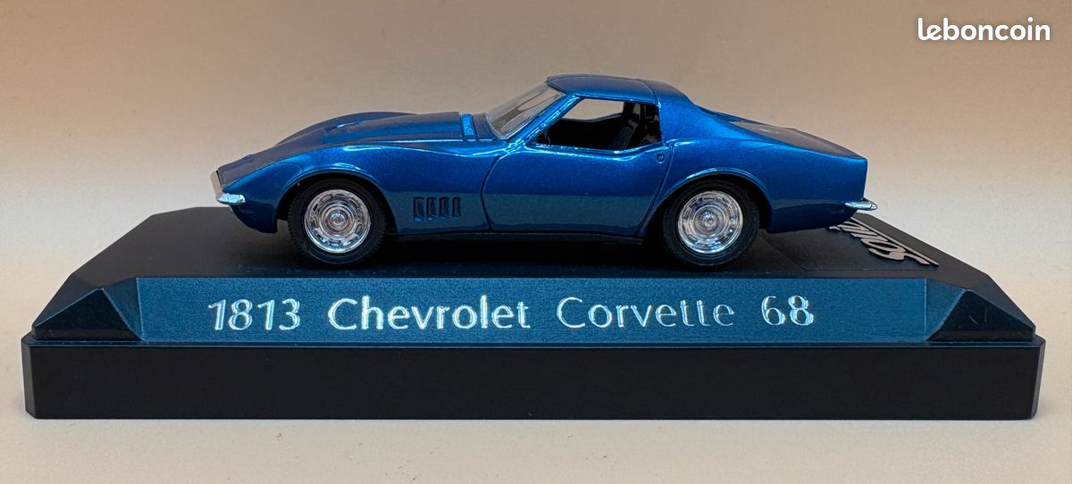 Miniature 1/43 Vitesse Chevrolet Corvette Le Mans 1968 N°3 - Rouge, Métal, Occasion