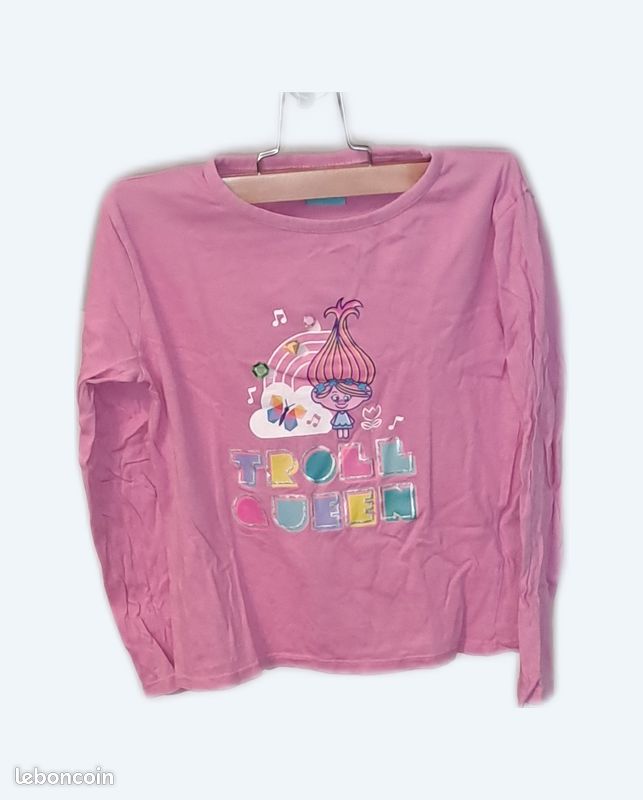 T-shirt manche longue fille 8 ans (image 1)