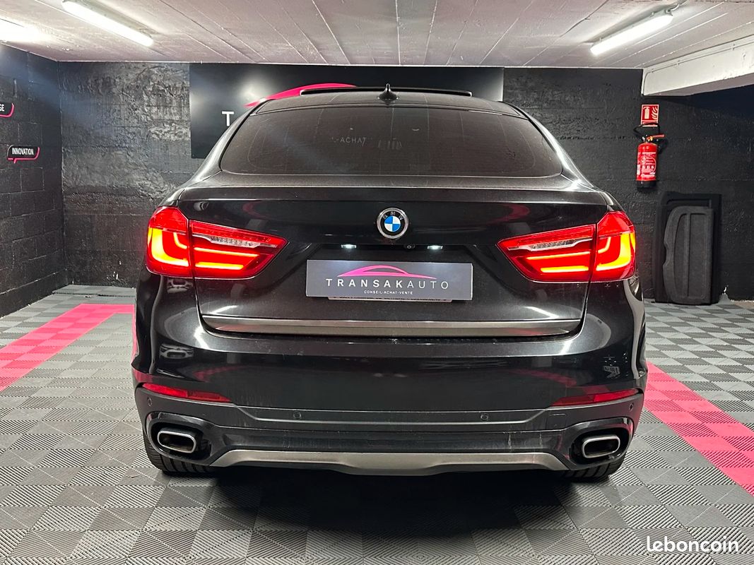 BMW X6 F16 xDrive40d 313 ch M Sport A | TOIT OUVRANT | HK | SIEGES ELECTRIQUES CHAUFFANTS 26880 (image 8)