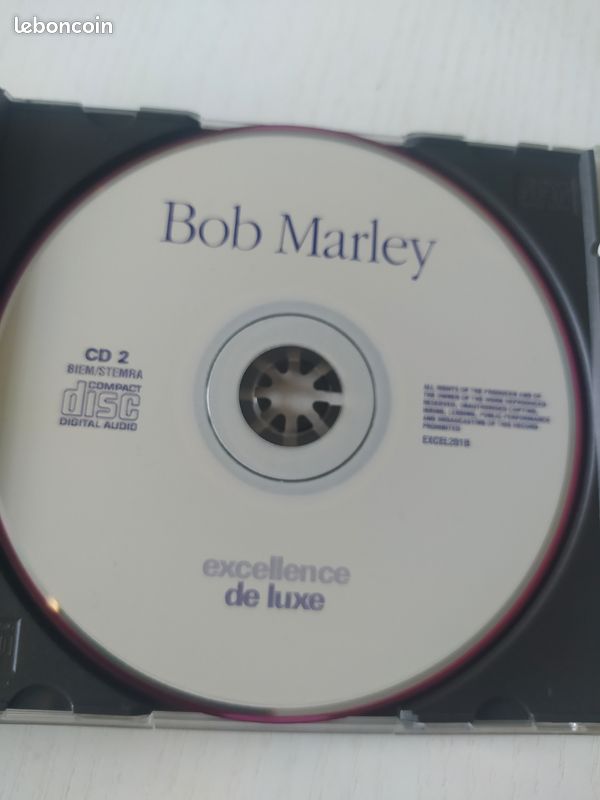 Cd Bob Marley / Excellence de Luxe (2 cd) 2000 (image 7)