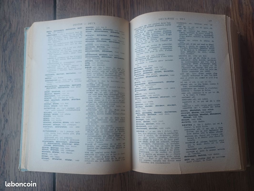 Ancien Dictionnaire Étymologique O. Caillon - Ed. Scolaires Chambéry (image 4)