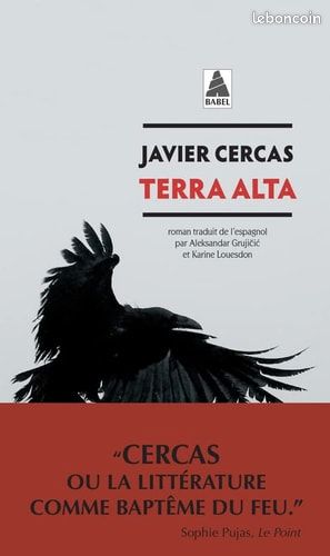 Livre Javier Cercas Terra Alta (image 1)