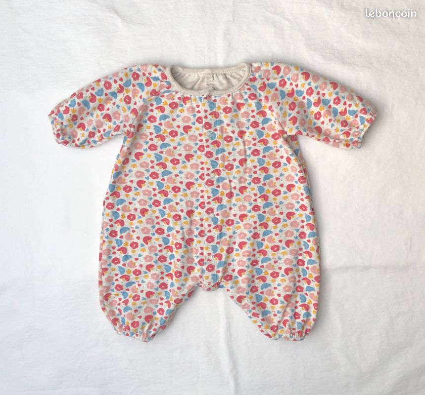 Combinaison longue Petit Bateau 3 mois (image 1)