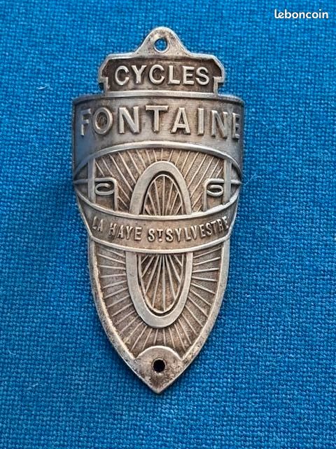 Rare Plaque De Vélo Ancienne - Cycle Rapide - Collection Cyclisme