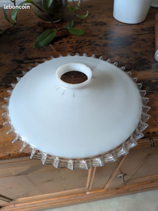 Abat-jour opaline (image 1)