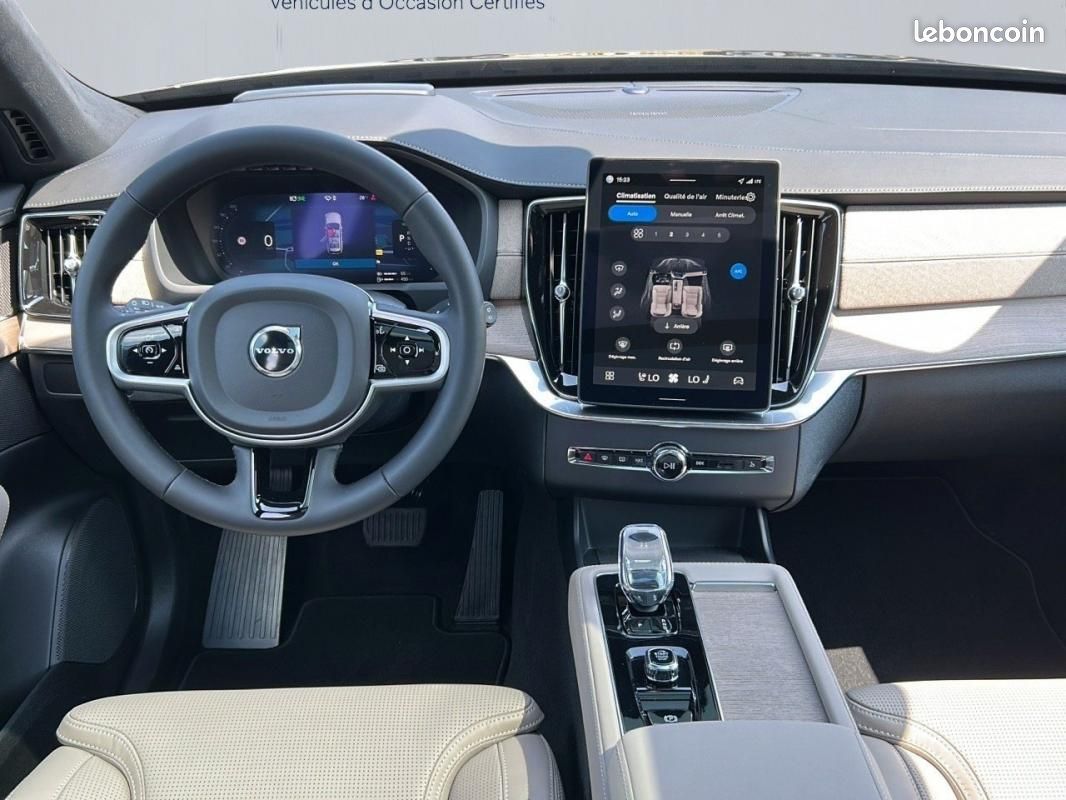 Volvo XC90 T8 AWD Hybride Rechargeable 455 ch Geartronic 8 7pl Ultra Style Dark (image 4)