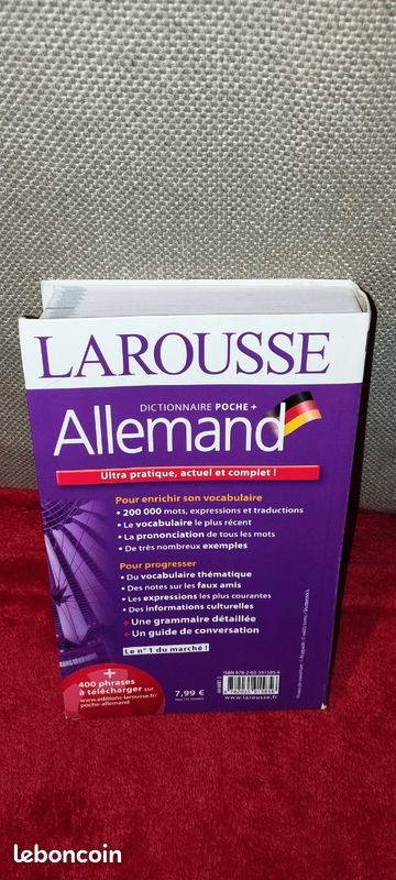 Dictionnaire français-allemand / allemand-français Larousse (image 5)