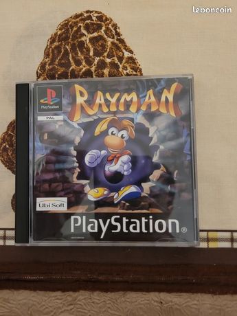 Jeu PS1 Rayman - Black Label - Complet Avec Boîte Et Notice - Très Bon état