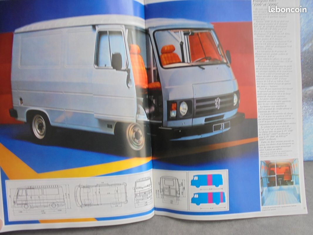 Catalogue brochure de vente peugeot J 9 , 1983 (image 5)