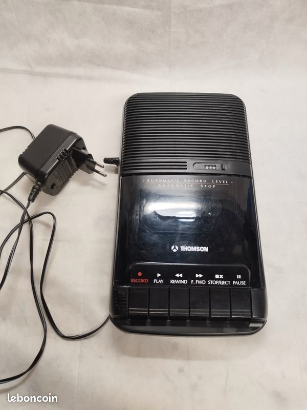 Vintage : Lecteur enregistreur à cassette AS Radio Sonic