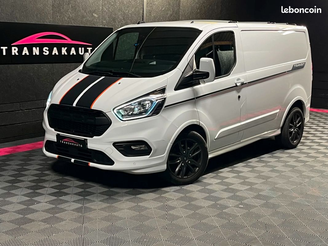 Ford transit custom fourgon 290 l1h1 2.0 ecoblue 170 bva sport (attelage) (image 1)