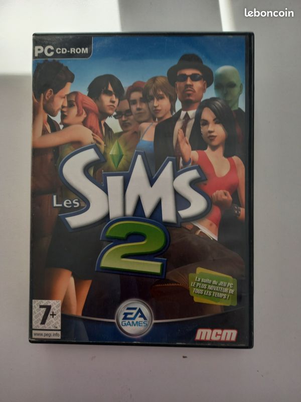Jeu PC de 4 CD, les Sims 2 (image 1)