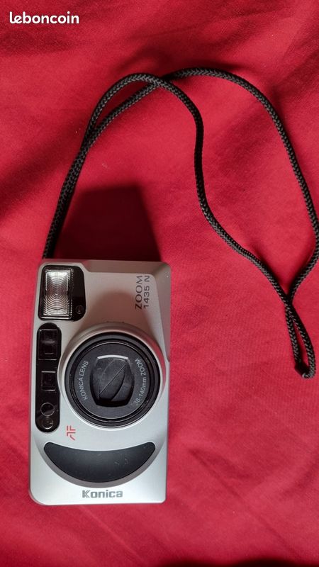 Appareil Photo Konica Zoom 1435N – Compact 35mm D’occasion En état Fonctionnel