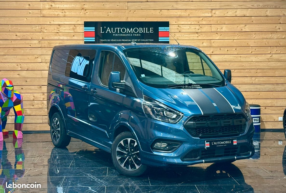 Ford transit custom 2 2020 ii 320 l1h1 2.0 ecoblue 185 - garantie 12 mois (image 1)