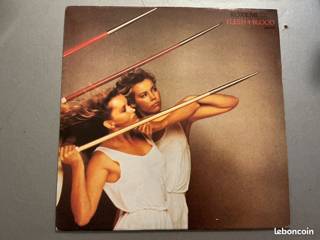 Vinyle Roxy Music – Flesh + Blood (1980) 🎧 (image 1)