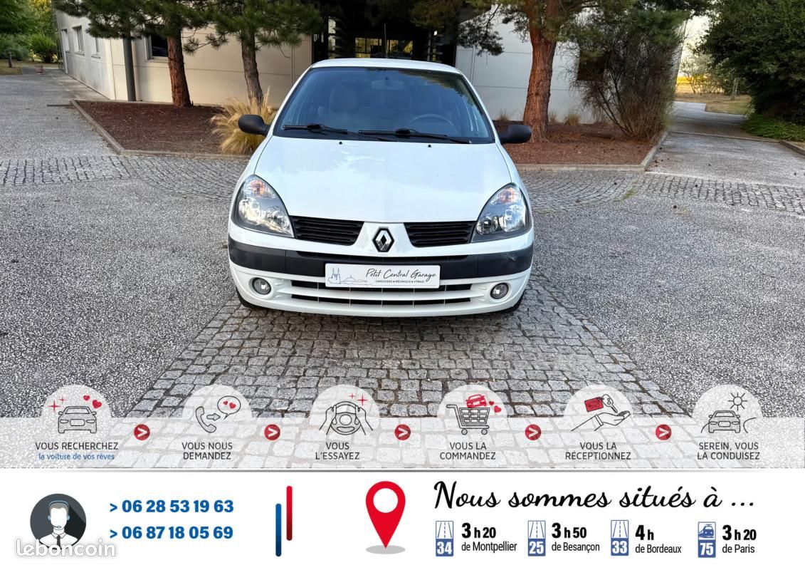 Renault Clio 1.2 16v 75cv Authentique Confort*90 000Km*Véhicule Sous Garantie*Ct Révision Kit Dis... (image 5)