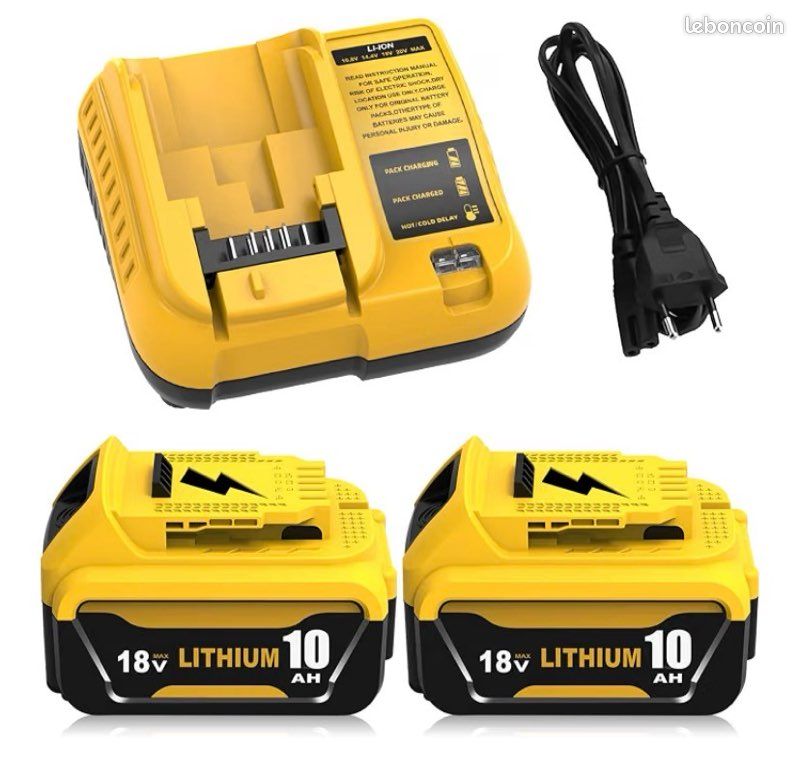Chargeur DCB112 pour batterie DeWalt (image 3)